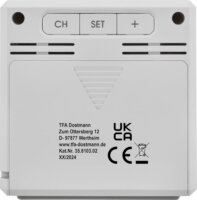TFA TFAme ID-01 WLAN Gateway kezdőkészlet 3 hőmérséklet távadóval - Fehér
