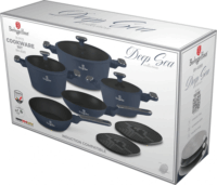 Berlinger Haus BH/8381 Alumínium Edénykészlet - Kék (10 részes)