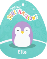 Squishmallows Elle a lila pingvin plüssfigura 20 cm