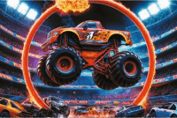 Trefl 17404 Monster Truck 60 darabos puzzle
