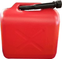Noname 84787 Műanyag Benzines Kanna 5L - Piros