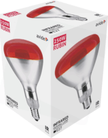 Avide ASIR27-250W-R Infra Izzó 250W E27 - Piros