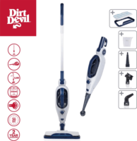 Dirt Devil DD7004 Gőztisztító Felmosó Készülék 1300 Watt - Kék / Fehér