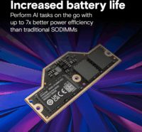 Crucial 64GB / 7500 LPDDR5X LPCAMM2 CL40 Single Notebook RAM