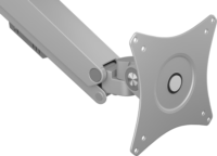 ICY BOX IB-MS523-T 17"-32" Monitor asztali tartó kar - Ezüst