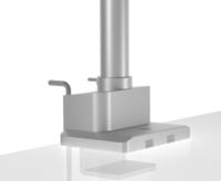 ICY BOX IB-MS525-T 17"-32" Monitor asztali tartó kar - Ezüst (3 kijelző)