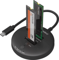 Sandberg 136-72 M.2 SSD Dokkoló és klónozó állomás (USB-C 3.2 - M.2/NVME)