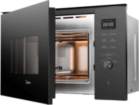 Midea MBMTG925H-BK Beépíthető Mikrohullámú Sütő 25L 900W - Fekete