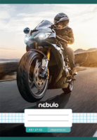 Nebulo Vagány minták II A5 32 lapos Négyzetrácsos füzet - Mintás