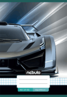 Nebulo Vagány minták II A5 32 lapos Négyzetrácsos füzet - Mintás