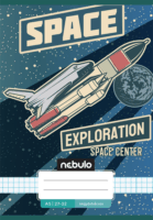 Nebulo Vagány minták II A5 32 lapos Négyzetrácsos füzet - Mintás