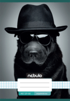 Nebulo Vagány minták II A5 32 lapos Négyzetrácsos füzet - Mintás