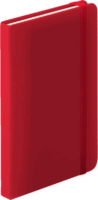Studio 68 A6 100 lapos gumipántos vonalas jegyzetfüzet - Piros