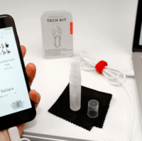 Kikkerland CD135 Lightning to USB gyári iPhone töltőkábel készlet 3m - Fehér