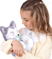 Bébi Mancs interaktív plüss kutyus - Husky