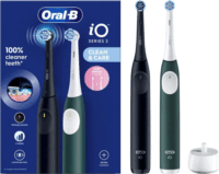 Oral-B iO Series 2 Elektromos Fogkefe 2db - Fekete / Zöld