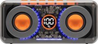 SAL MECHAPOWER Bluetooth hordozható hangszóró és Lejátszó 20 Watt - Narancssárga / Fekete