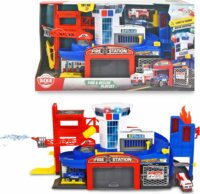 Dickie Toys Rendőr- és tűzoltóállomás játékszett