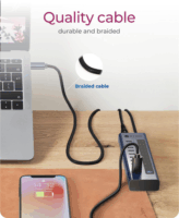 ICY BOX IB-HUB1450-C31 10-port USB-C HUB 48W (10x USB-C 3.2)