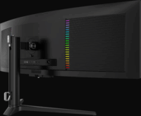 LC-Power 49" LC-M49QCO 32:9 DQHD QD-OLED Ívelt Gaming Monitor 144 Hz - Fekete