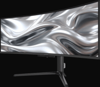 LC-Power 49" LC-M49QCO 32:9 DQHD QD-OLED Ívelt Gaming Monitor 144 Hz - Fekete