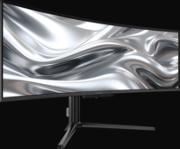 LC-Power 49" LC-M49QCO 32:9 DQHD QD-OLED Ívelt Gaming Monitor 144 Hz - Fekete