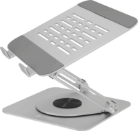 ICY BOX IB-NH300-R Állítható / Dönthető 17" Laptop Asztali Állvány - Ezüst
