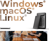 ICY BOX IB-201T-CU31 2.5" USB-C 3.2 Külső SATA HDD/SSD Ház - Fekete