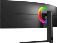 LC-Power 49" LC-M49QCK 32:9 DQHD LCD Ívelt Gaming Monitor 120Hz - Fekete