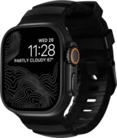 Nomad Rocky Point Apple Watch Okosóra szíj 46 / 49 mm - Fekete