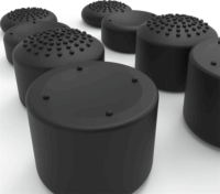 Hyperkin M07713 Pro Series Nintendo Switch 2 Hüvelykujj Csúszásgátló 8 db - Fekete