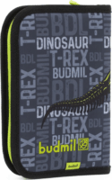 Budmil S12 Egyrekeszes Töltetlen Tolltartó Fiúknak - Dinó Mintás