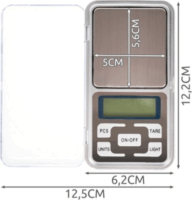 Ruhhy Digitális Zsebmérleg - Ezüst