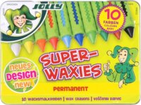 Jolly Superwaxies Classic Zsírkréta Készlet - Vegyes Színek (10db)