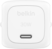 Belkin BOOST Charge USB-C Hálózati gyorstöltő 30W + USB-C - lightning kábel - Fehér