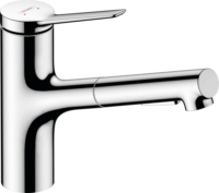 Hansgrohe Zesis M33 Egykaros konyhai csaptelep 140 Kihúzható kifolyóval