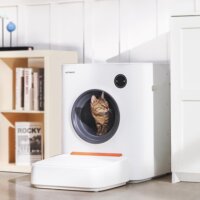 Astropet Mercury Series Intelligens Öntisztító Macska alomdoboz 68L - Fehér