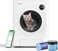 Astropet Mercury Series Intelligens Öntisztító Macska alomdoboz 68L - Fehér