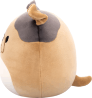 Squishmallows Loafer a barna bulldog sötétbarna foltokkal plüssfigura 20 cm