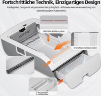 Astropet Helios Intelligens Öntisztító Macskaalomdoboz Gombos Vezérléssel 68L - Fehér