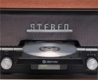 Denver MDA-525DW Asztali DAB+/FM Retro Rádió CD lejátszóval - Barna