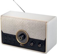 SAL RRT 6B Hordozható AM/FM/ Retro Táskarádió - Fehér