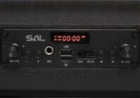 SAL BTWORKY Bluetooth hordozható Munka és szabadidő hangszóró 8 Watt - Fekete
