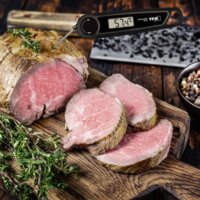 TFA Thermo Jack Taste Digitális Rozsdamentes Acél Húshőmérő -40 - +300°C