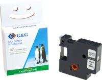 G&G (Dymo D1/40913/S072068) 9mm / 7m Feliratozógép szalag - Fehér alapon fekete
