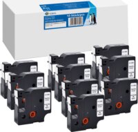 G&G (Dymo D1/45803/S0720830) 19mm / 7m 10x Feliratozógép szalag - Fehér alapon fekete