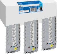 G&G (Brother TZe-231) 12mm / 8m 20x Feliratozógép szalag - Fehér alapon fekete