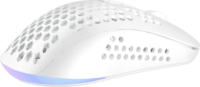 AVAX LW01 PAW3327 Vezetékes RGB Gaming Egér - Fehér
