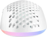 AVAX LW01 PAW3327 Vezetékes RGB Gaming Egér - Fehér