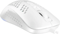 AVAX LW01 PAW3327 Vezetékes RGB Gaming Egér - Fehér